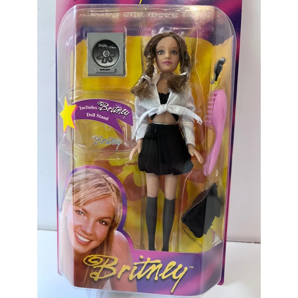 Britney Spears Baby One More Time Doll Play Along 2000 Schoolgirl Outfit 23000